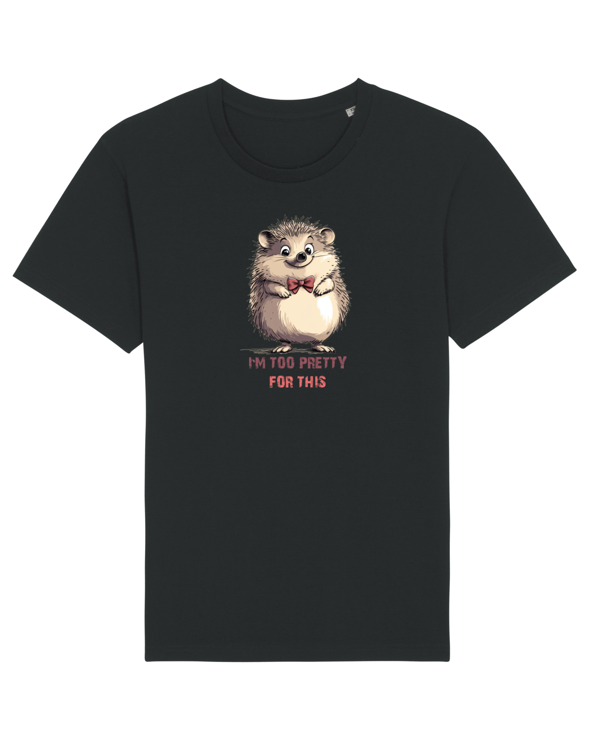 Tricou mânecă scurtă Unisex Rocker Black