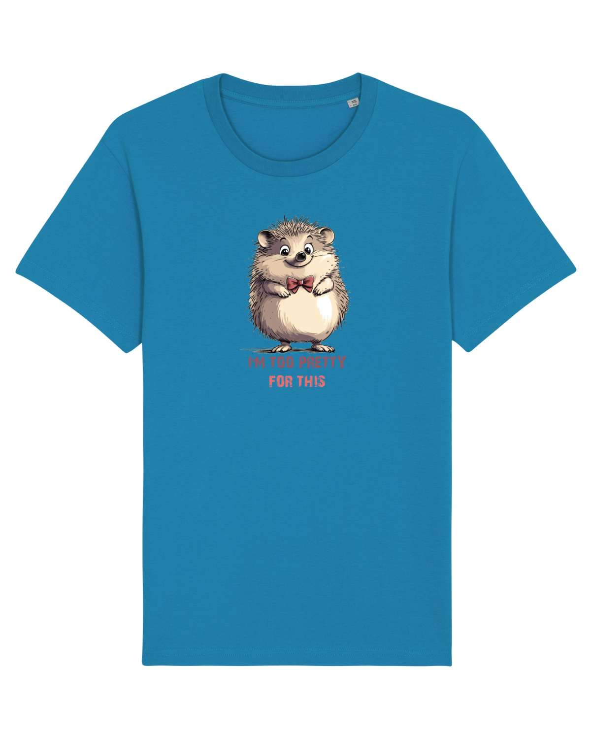 Tricou mânecă scurtă Unisex Rocker Azur