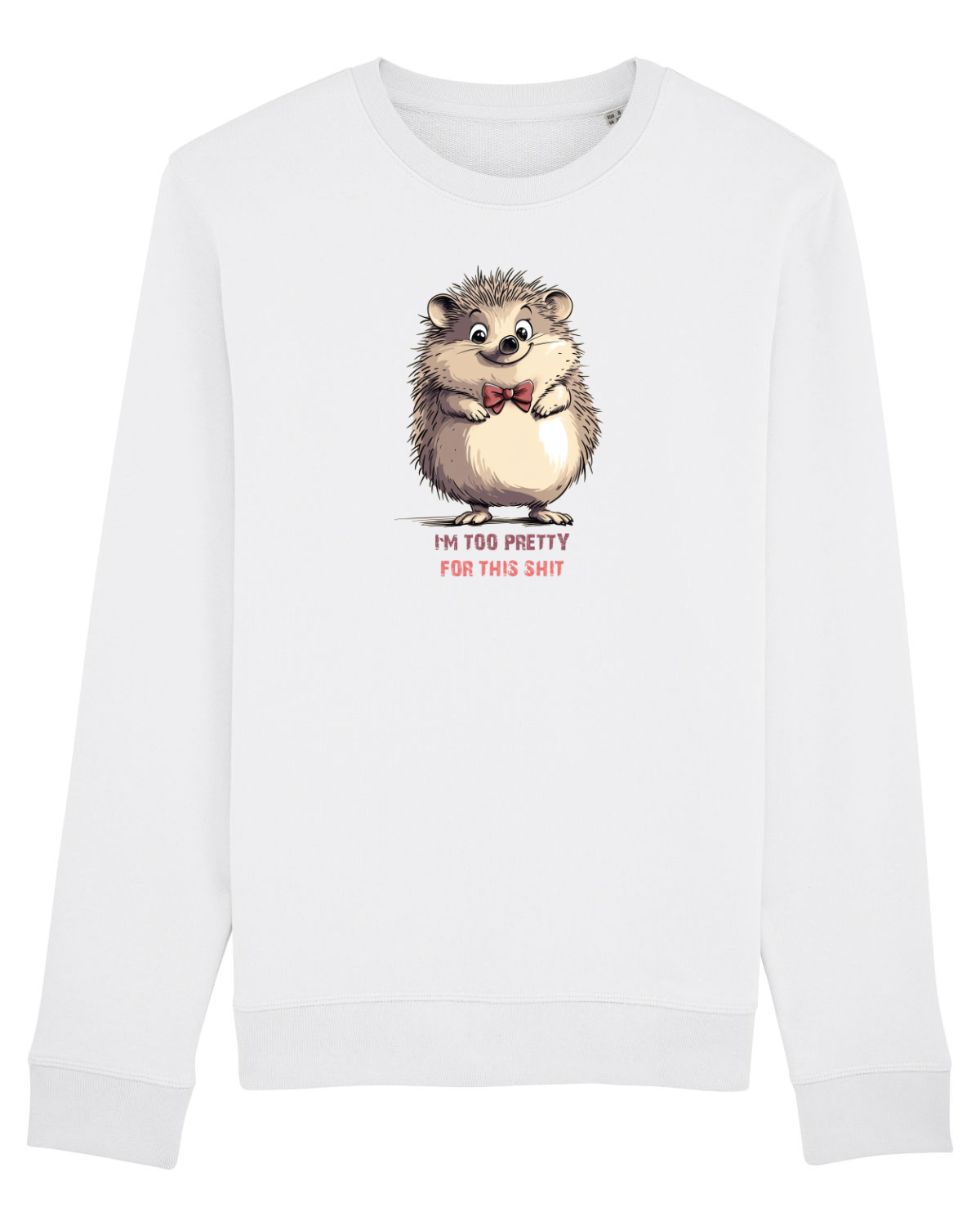 Bluză mânecă lungă Unisex Rise White