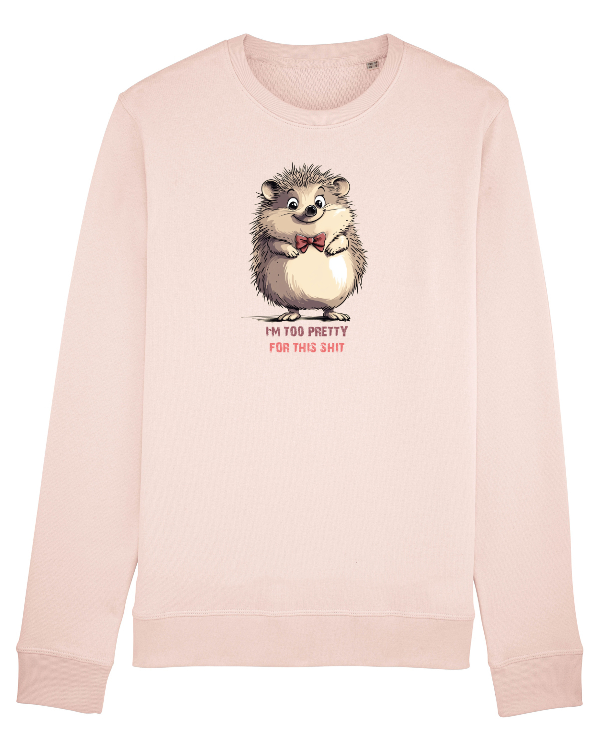 Bluză mânecă lungă Unisex Rise Candy Pink