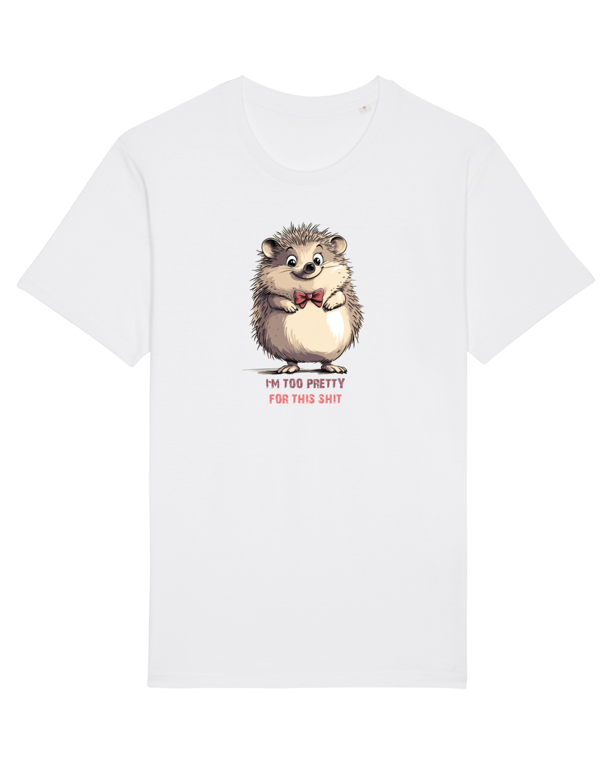 Tricou mânecă scurtă Unisex Rocker White
