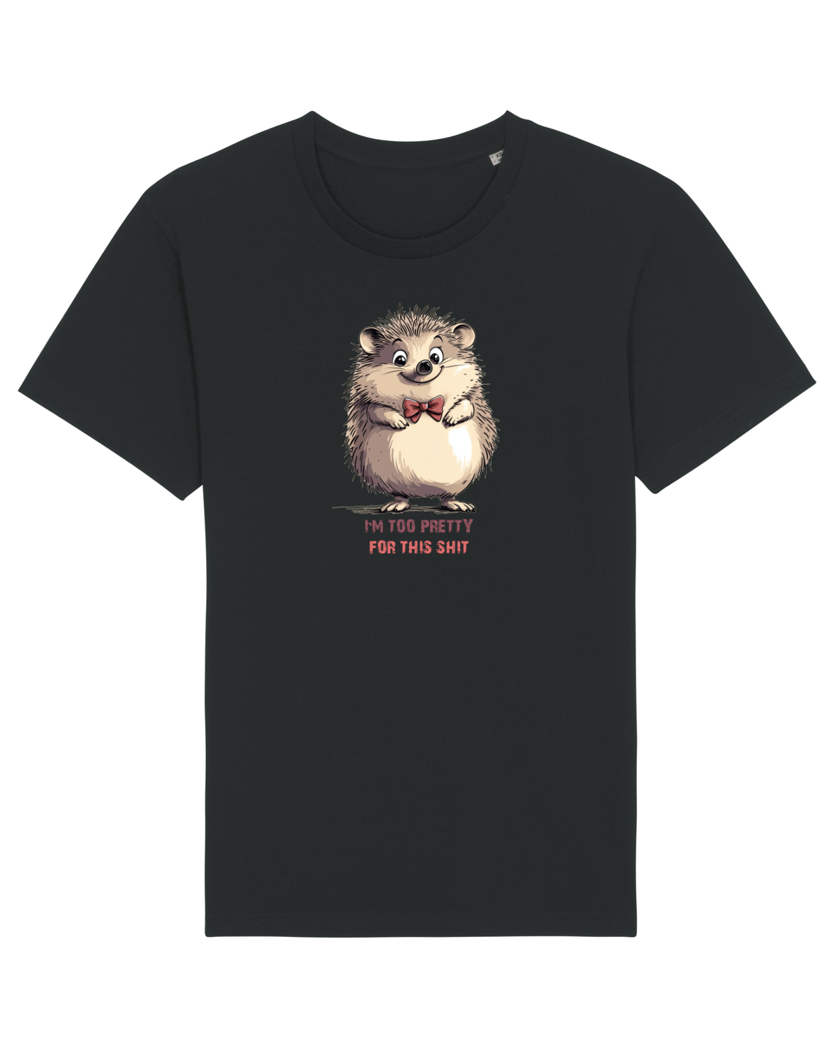 Tricou mânecă scurtă Unisex Rocker Black