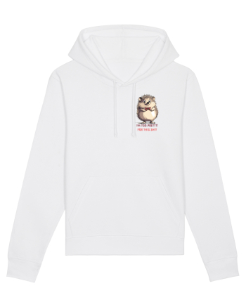 I`M TOO PRETTY FOR THIS  SH*T - ARICI lateral White