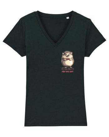 I`M TOO PRETTY FOR THIS  SH*T - ARICI lateral Black