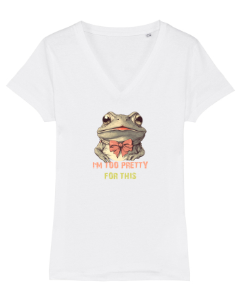 I`M TOO PRETTY FOR THIS - BROASCA White