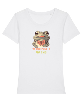 I`M TOO PRETTY FOR THIS - BROASCA White