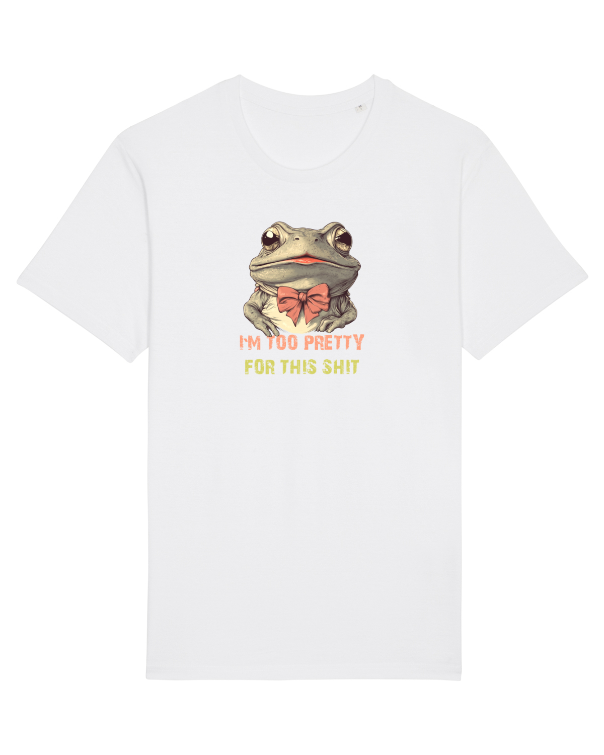 Tricou mânecă scurtă Unisex Rocker White