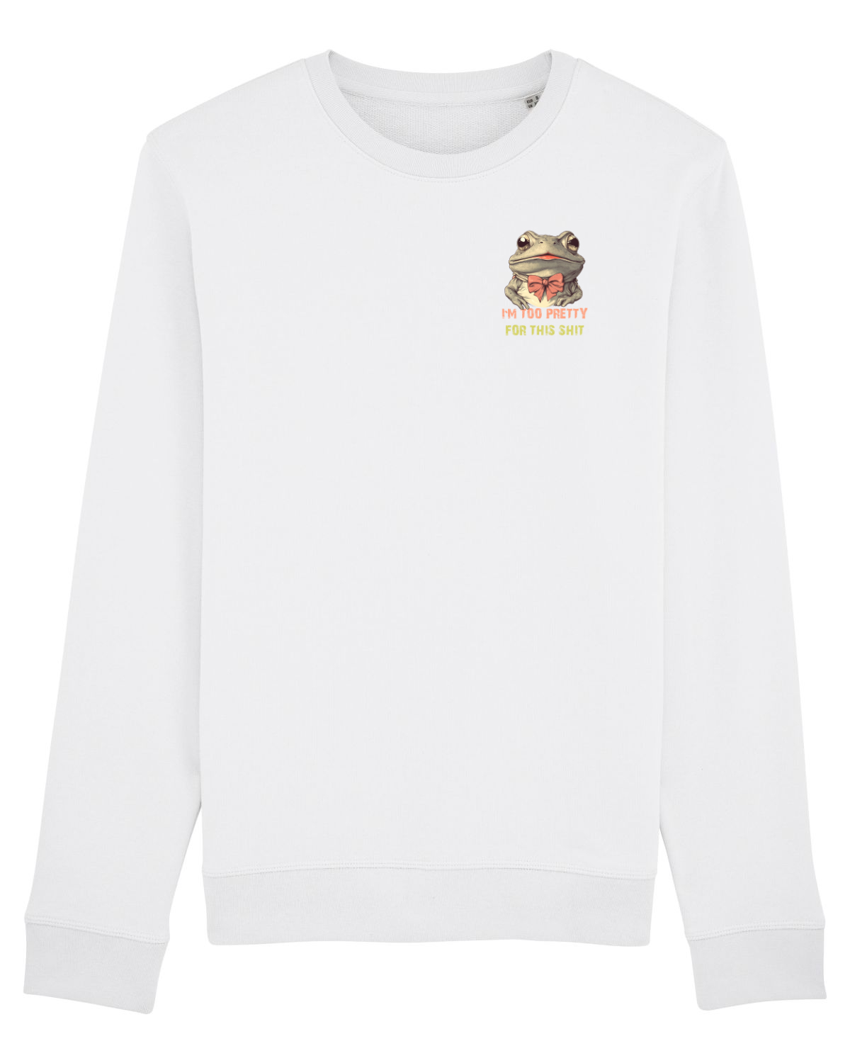 Bluză mânecă lungă Unisex Rise White