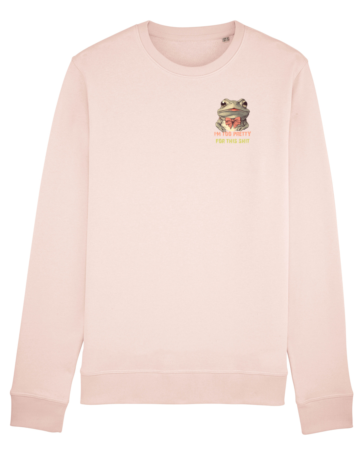 Bluză mânecă lungă Unisex Rise Candy Pink