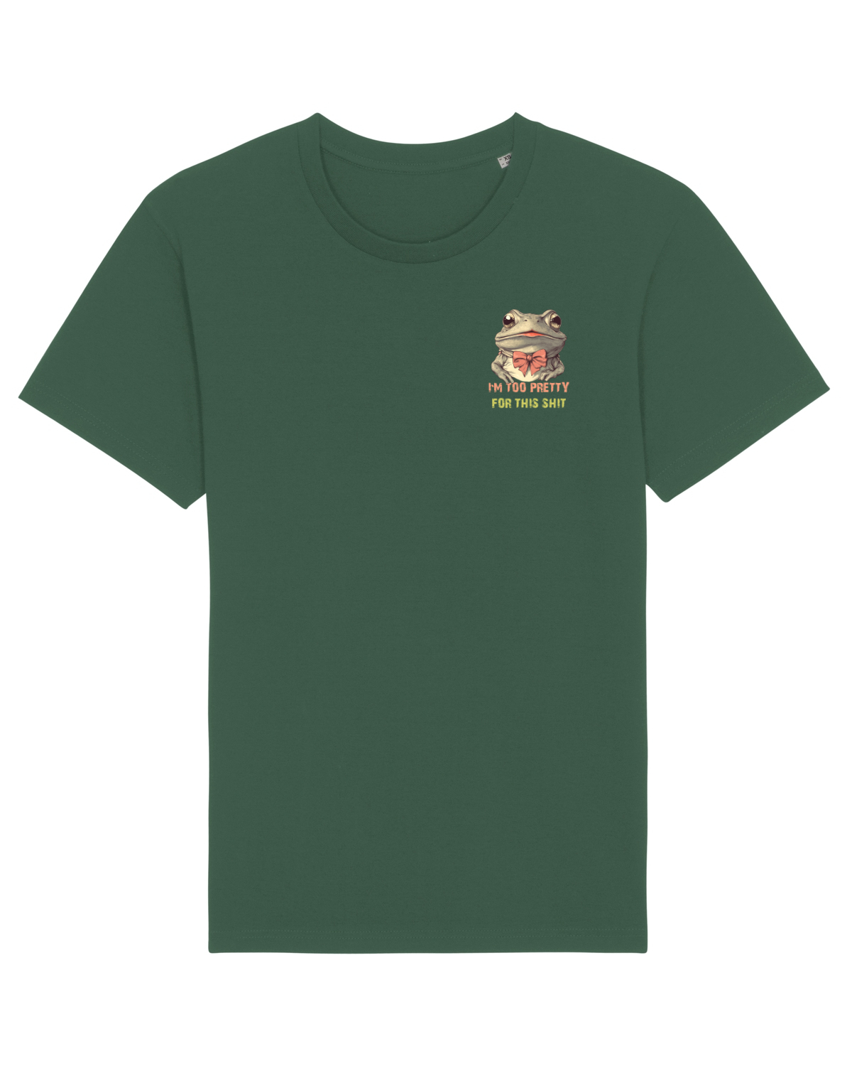 Tricou mânecă scurtă Unisex Rocker Bottle Green