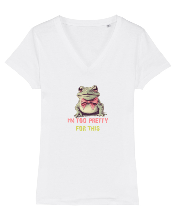 I`M TOO PRETTY FOR THIS - BROASCA 2 White