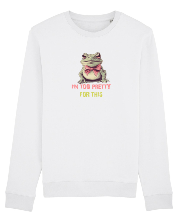 I`M TOO PRETTY FOR THIS - BROASCA 2 White