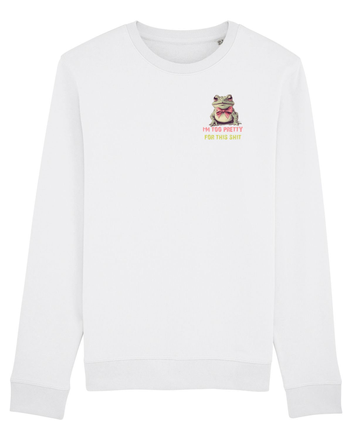 Bluză mânecă lungă Unisex Rise White