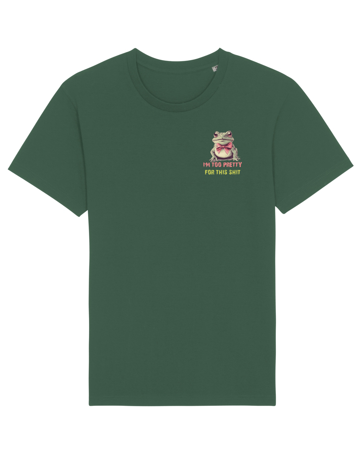 Tricou mânecă scurtă Unisex Rocker Bottle Green