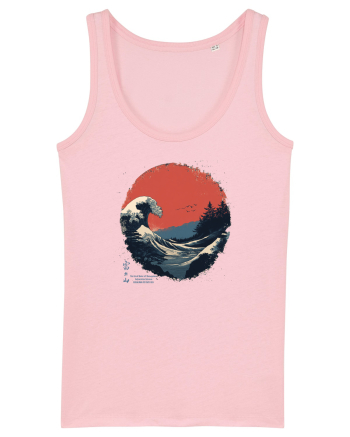 JAPONIA - THE GREAT WAVE OFF KANAGAWA  Cotton Pink
