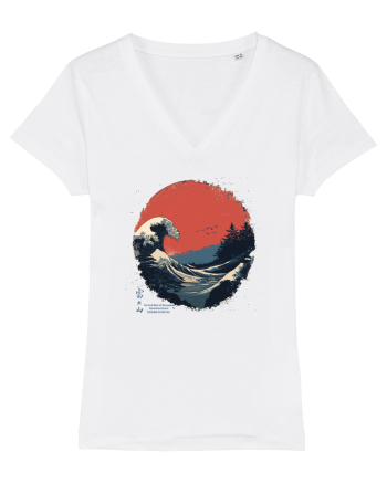 JAPONIA - THE GREAT WAVE OFF KANAGAWA  White