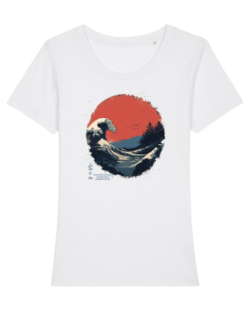 JAPONIA - THE GREAT WAVE OFF KANAGAWA  White