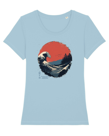 JAPONIA - THE GREAT WAVE OFF KANAGAWA  Sky Blue