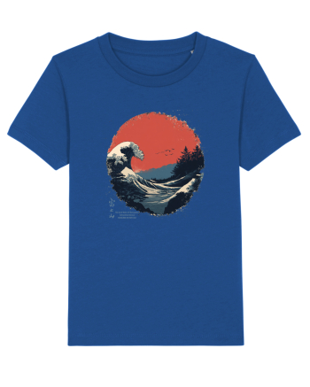 JAPONIA - THE GREAT WAVE OFF KANAGAWA  Majorelle Blue