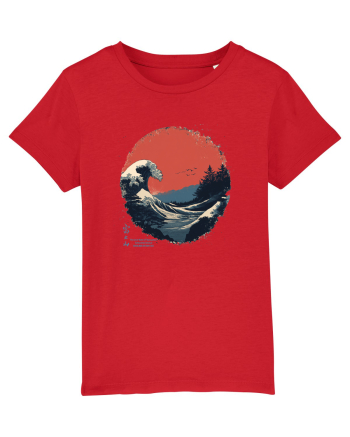JAPONIA - THE GREAT WAVE OFF KANAGAWA  Red