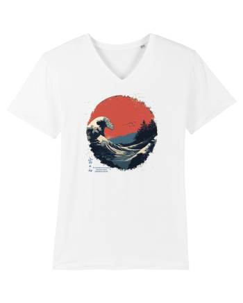 JAPONIA - THE GREAT WAVE OFF KANAGAWA  White