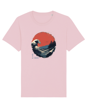 JAPONIA - THE GREAT WAVE OFF KANAGAWA  Cotton Pink