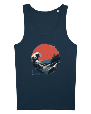 JAPONIA - THE GREAT WAVE OFF KANAGAWA  Navy