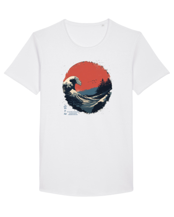 JAPONIA - THE GREAT WAVE OFF KANAGAWA  White