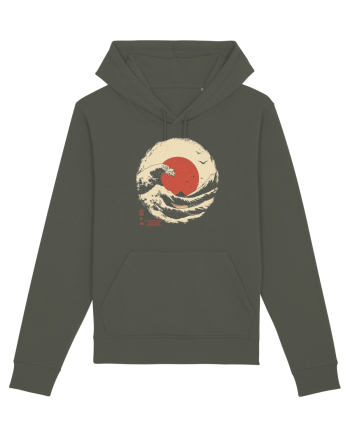 JAPONIA - THE GREAT WAVE OFF KANAGAWA 2  Khaki