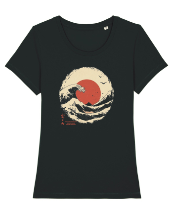 JAPONIA - THE GREAT WAVE OFF KANAGAWA 2  Black
