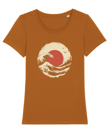 JAPONIA - THE GREAT WAVE OFF KANAGAWA 2  Roasted Orange