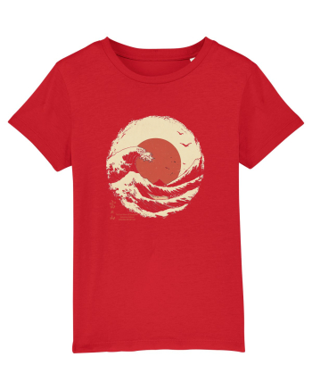 JAPONIA - THE GREAT WAVE OFF KANAGAWA 2  Red