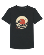 JAPONIA - THE GREAT WAVE OFF KANAGAWA 2  Tricou mânecă scurtă guler larg Bărbat Skater