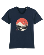JAPONIA - MUNTELE FUJI 2 Tricou mânecă scurtă guler V Bărbat Presenter