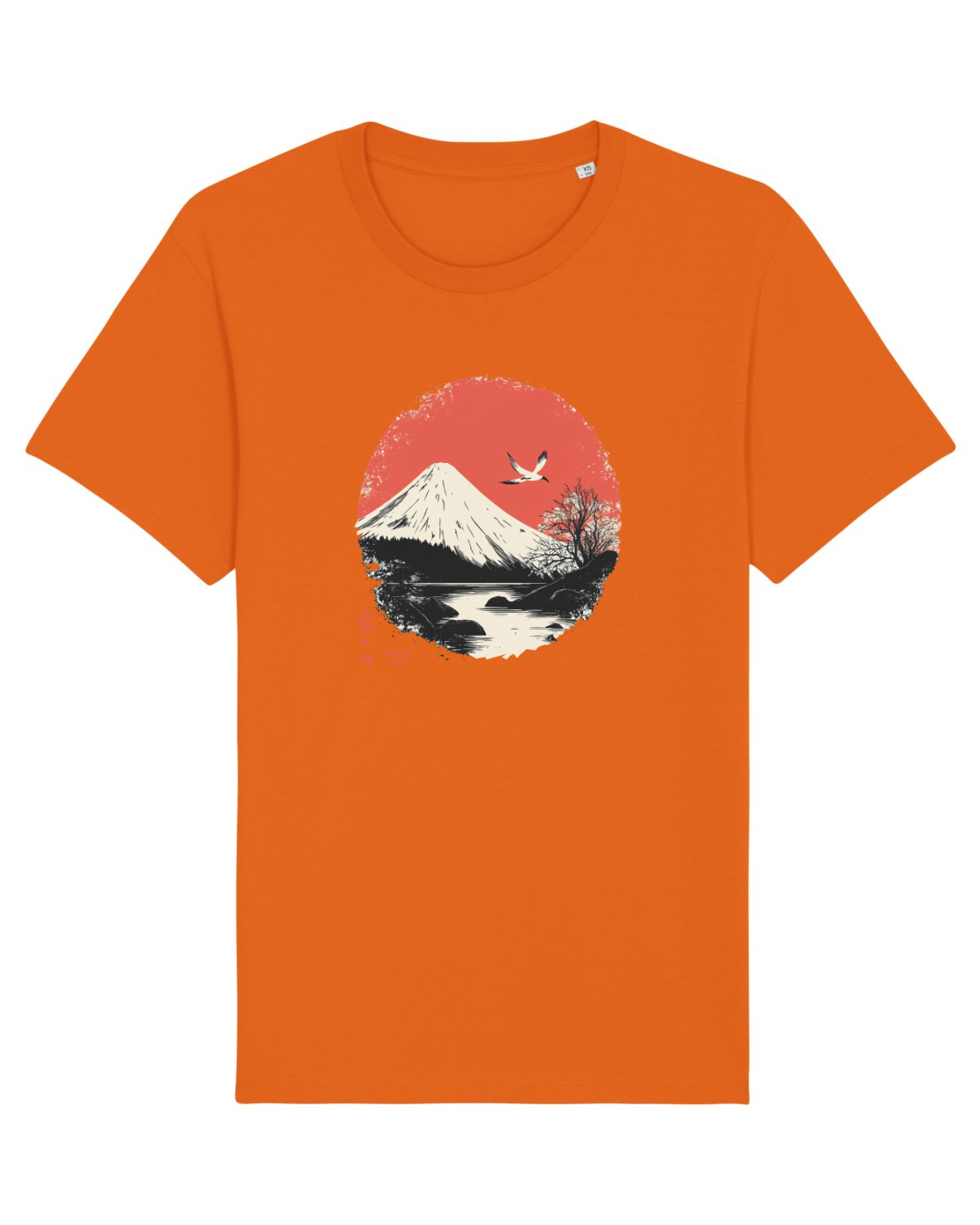 Tricou mânecă scurtă Unisex Rocker Bright Orange