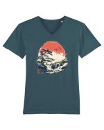 JAPONIA - NATURA (Shizen) Tricou mânecă scurtă guler V Bărbat Presenter