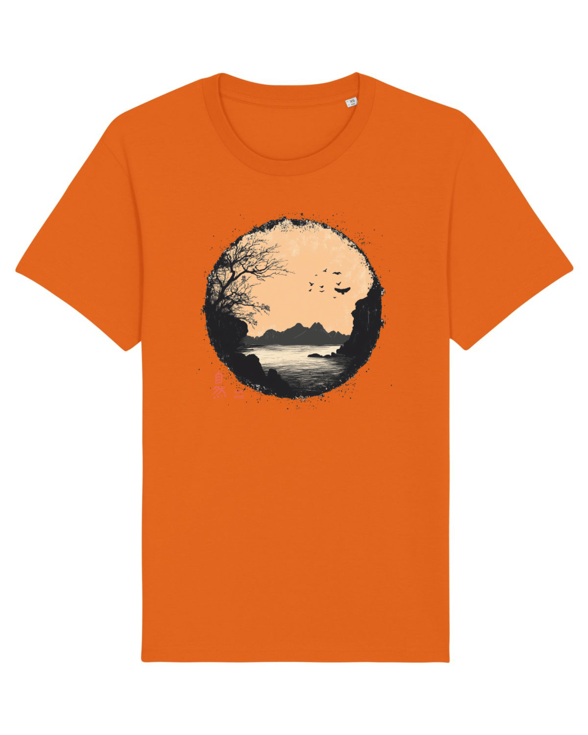 Tricou mânecă scurtă Unisex Rocker Bright Orange