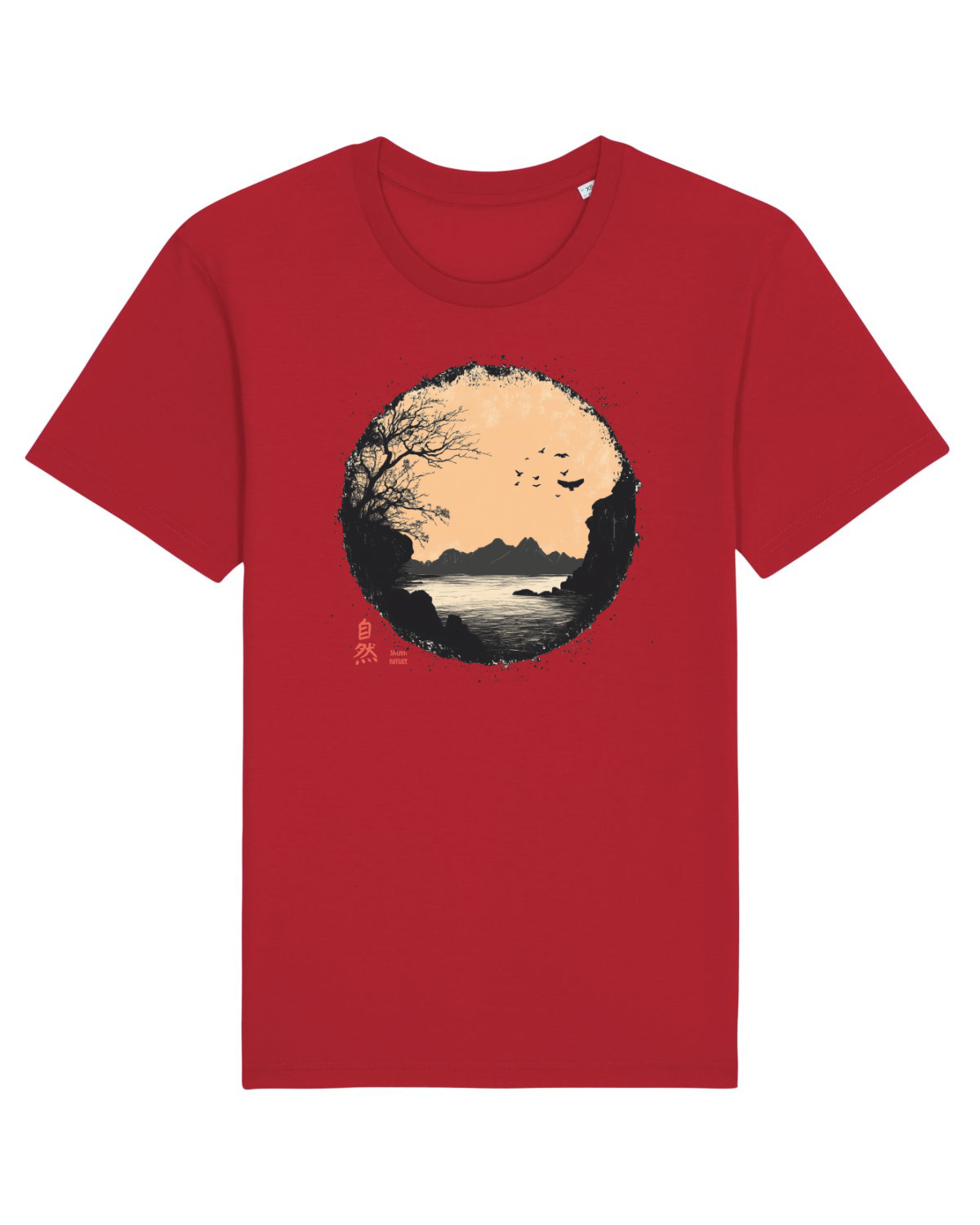 Tricou mânecă scurtă Unisex Rocker Red