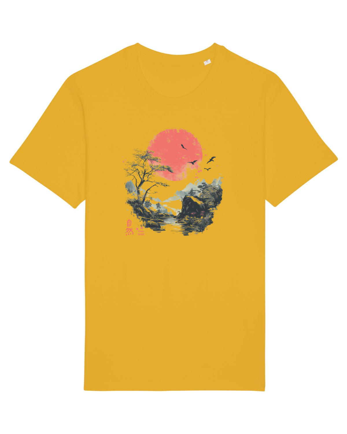 Tricou mânecă scurtă Unisex Rocker Spectra Yellow