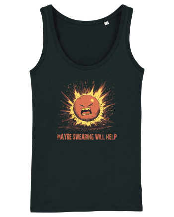 MAYBE SWEARING WILL HELP - O INJURATURA AJUTA 1 Black
