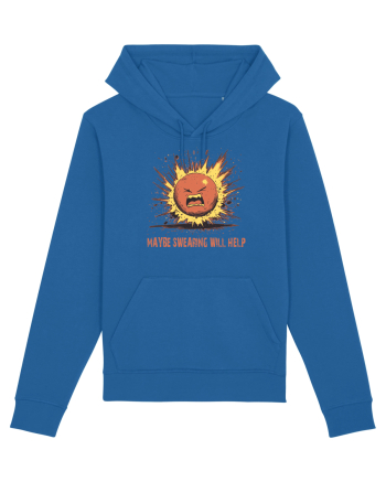 MAYBE SWEARING WILL HELP - O INJURATURA AJUTA 1 Royal Blue