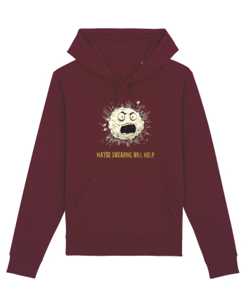 MAYBE SWEARING WILL HELP - O INJURATURA AJUTA 2 Burgundy