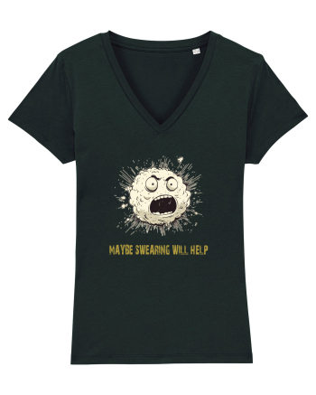 MAYBE SWEARING WILL HELP - O INJURATURA AJUTA 2 Black