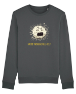 MAYBE SWEARING WILL HELP - O INJURATURA AJUTA 2 Bluză mânecă lungă Unisex Rise
