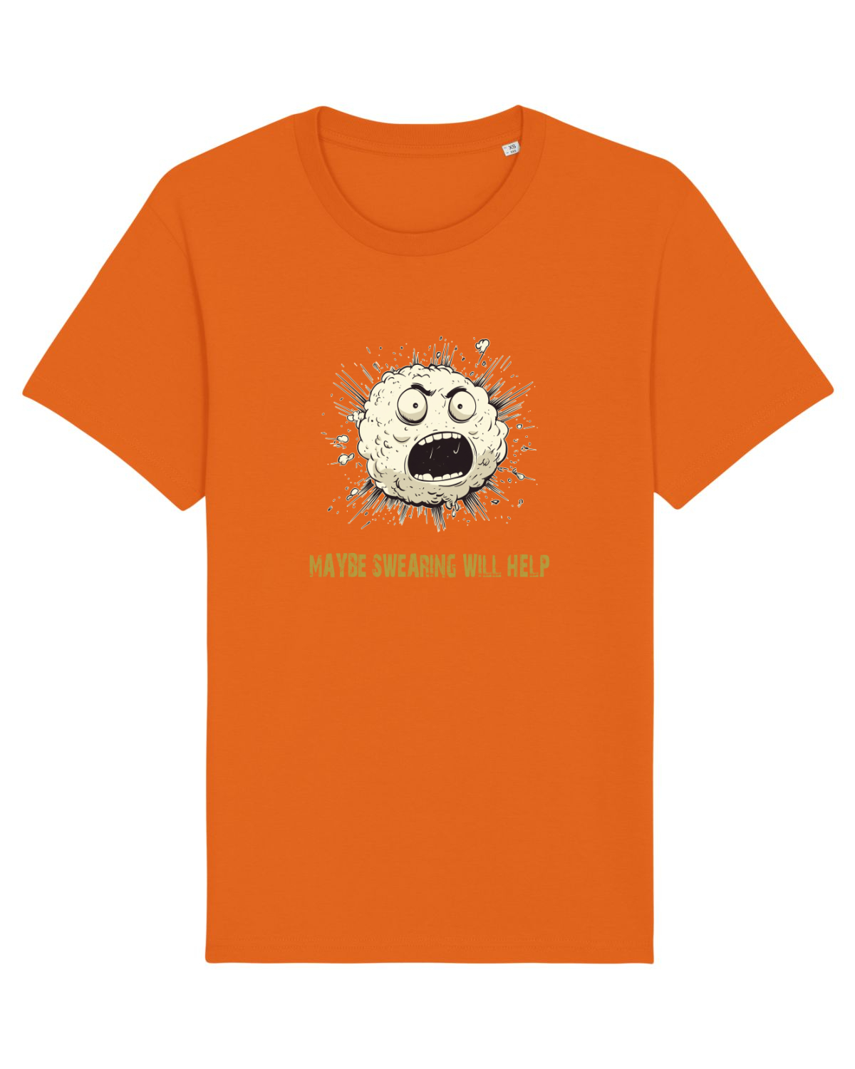 Tricou mânecă scurtă Unisex Rocker Bright Orange