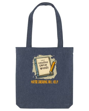 MAYBE SWEARING WILL HELP - O INJURATURA AJUTA 3 Midnight Blue