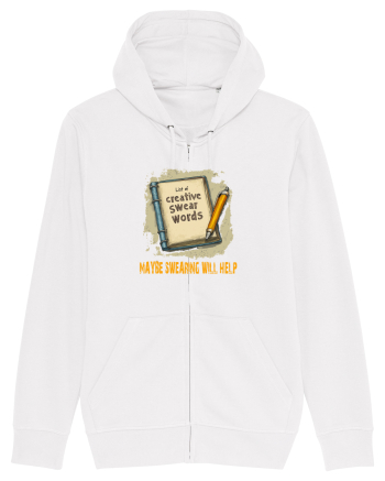 MAYBE SWEARING WILL HELP - O INJURATURA AJUTA 3 White