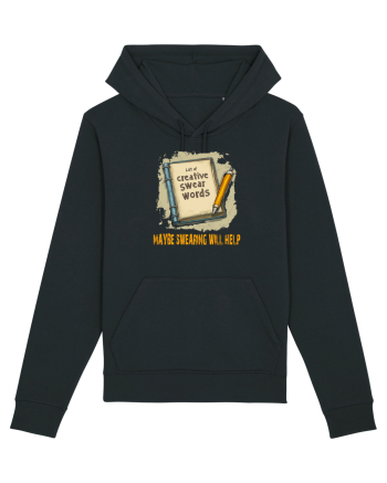 MAYBE SWEARING WILL HELP - O INJURATURA AJUTA 3 Black