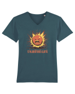 O INJURATURA AJUTA 1 Tricou mânecă scurtă guler V Bărbat Presenter