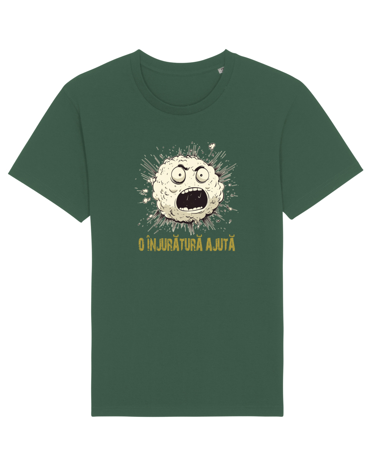 Tricou mânecă scurtă Unisex Rocker Bottle Green